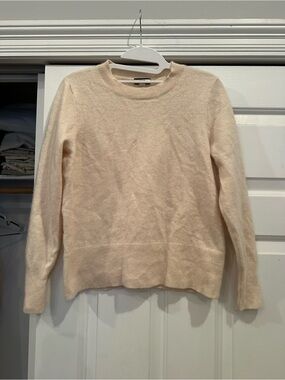 J. Crew Cream Crewneck Sweater